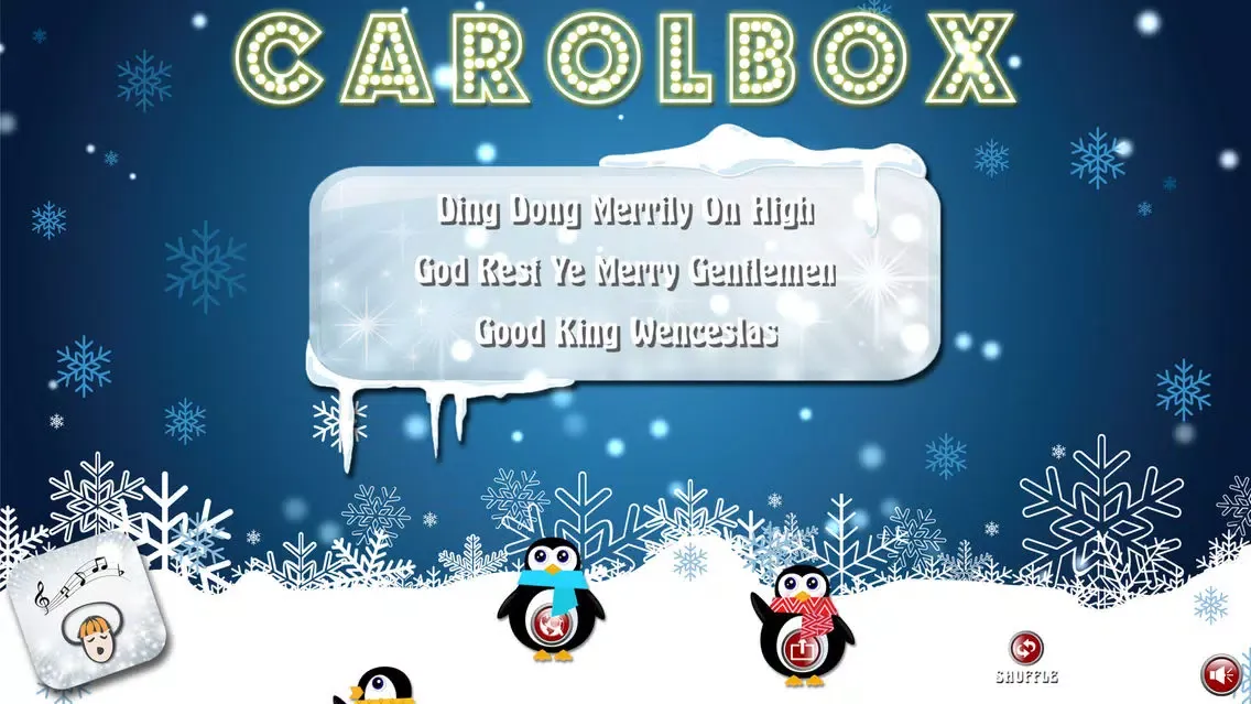 Ảnh chụp màn hình của CarolBox Christmas Carol Sing Along