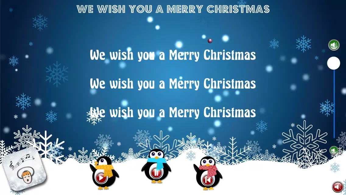 Ảnh chụp màn hình của CarolBox Christmas Carol Sing Along