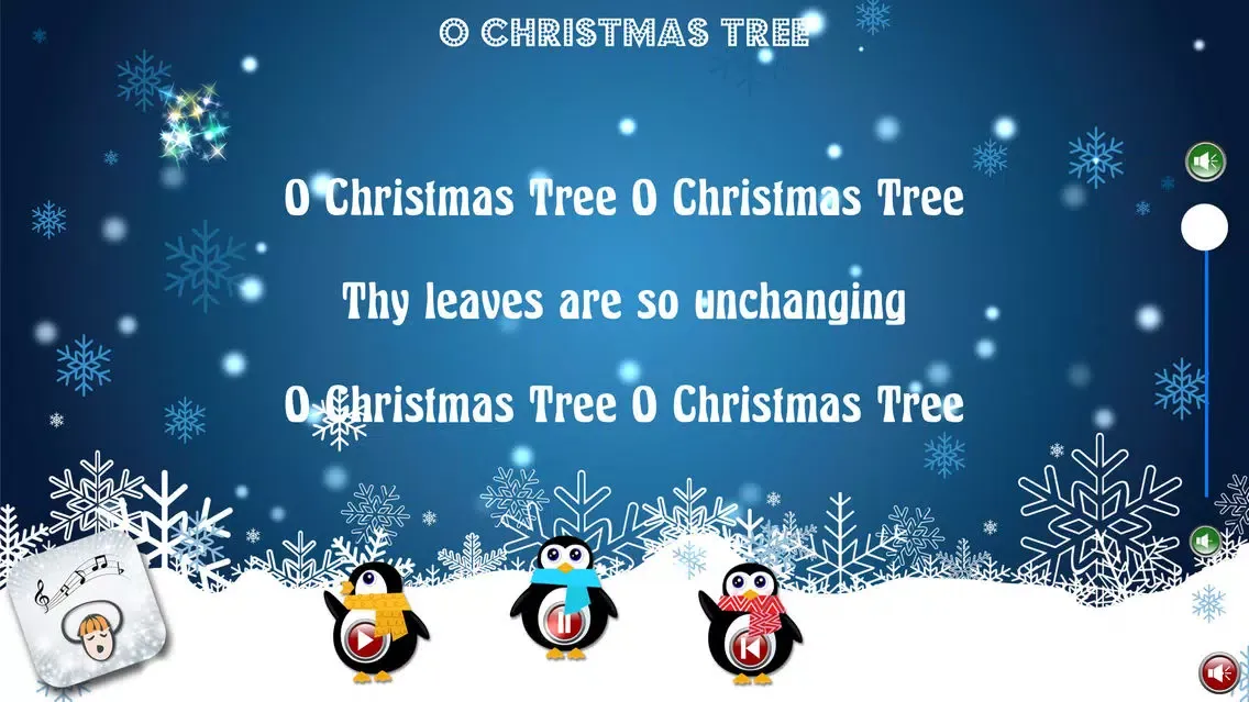 Ảnh chụp màn hình của CarolBox Christmas Carol Sing Along