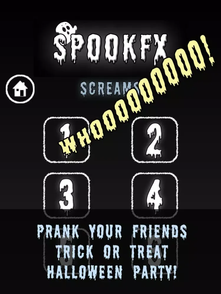 Spook FX Scary Halloween Sounds iPad  स्क्रीनशॉट