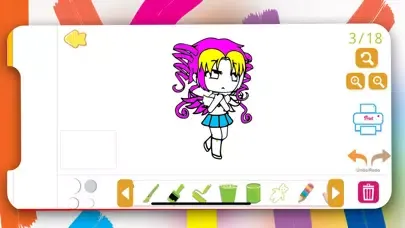 Gasha Coloring Book Chibi Ekran Görüntüleri