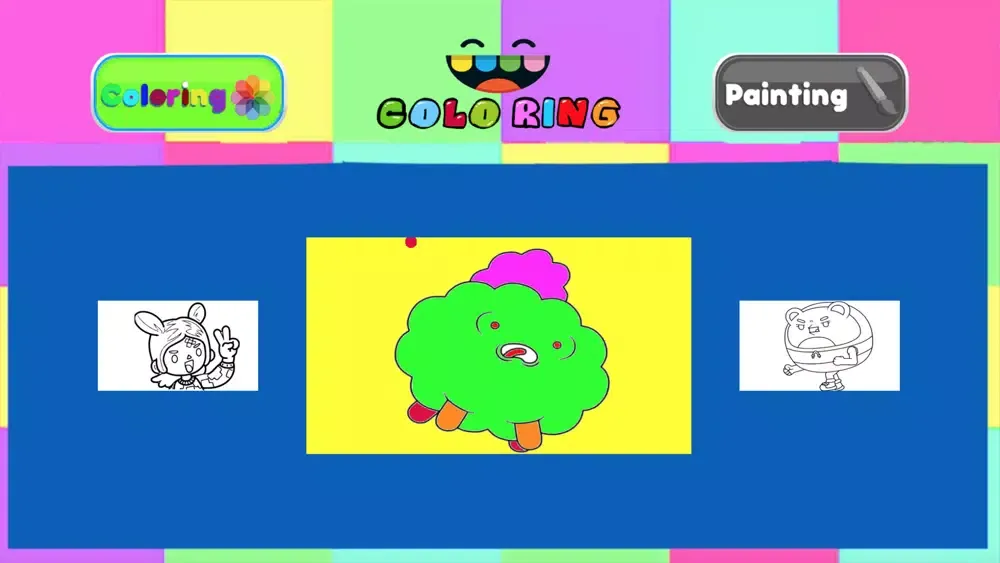 The Toca Coloring Life Mood স্ক্রিনশট