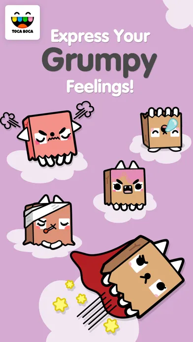 تصاویر Toca Life Paper Bag Cat