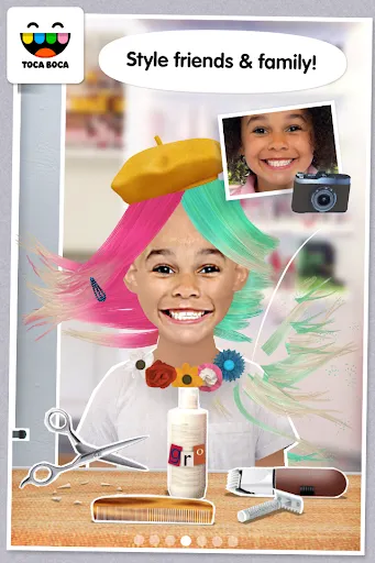 Tangkapan layar Toca Hair Salon Me