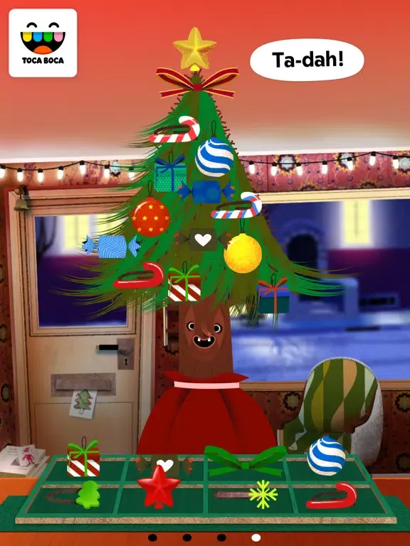 Capturas de tela do Toca Hair Salon - Christmas iPad 