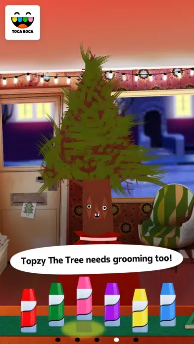 Capturas de tela do Toca Hair Salon - Christmas