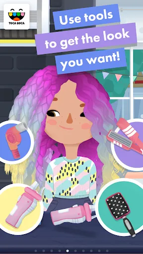 Toca Hair Salon 3 Screenshots