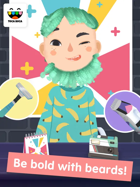 Toca Hair Salon 3 iPad  Screenshots