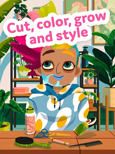 Toca Boca Jr Hair Salon 4 Screenshots