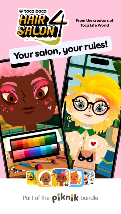 Toca Boca Hair Salon 4 স্ক্রিনশট