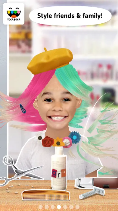 Tangkapan layar Toca Hair Salon Me