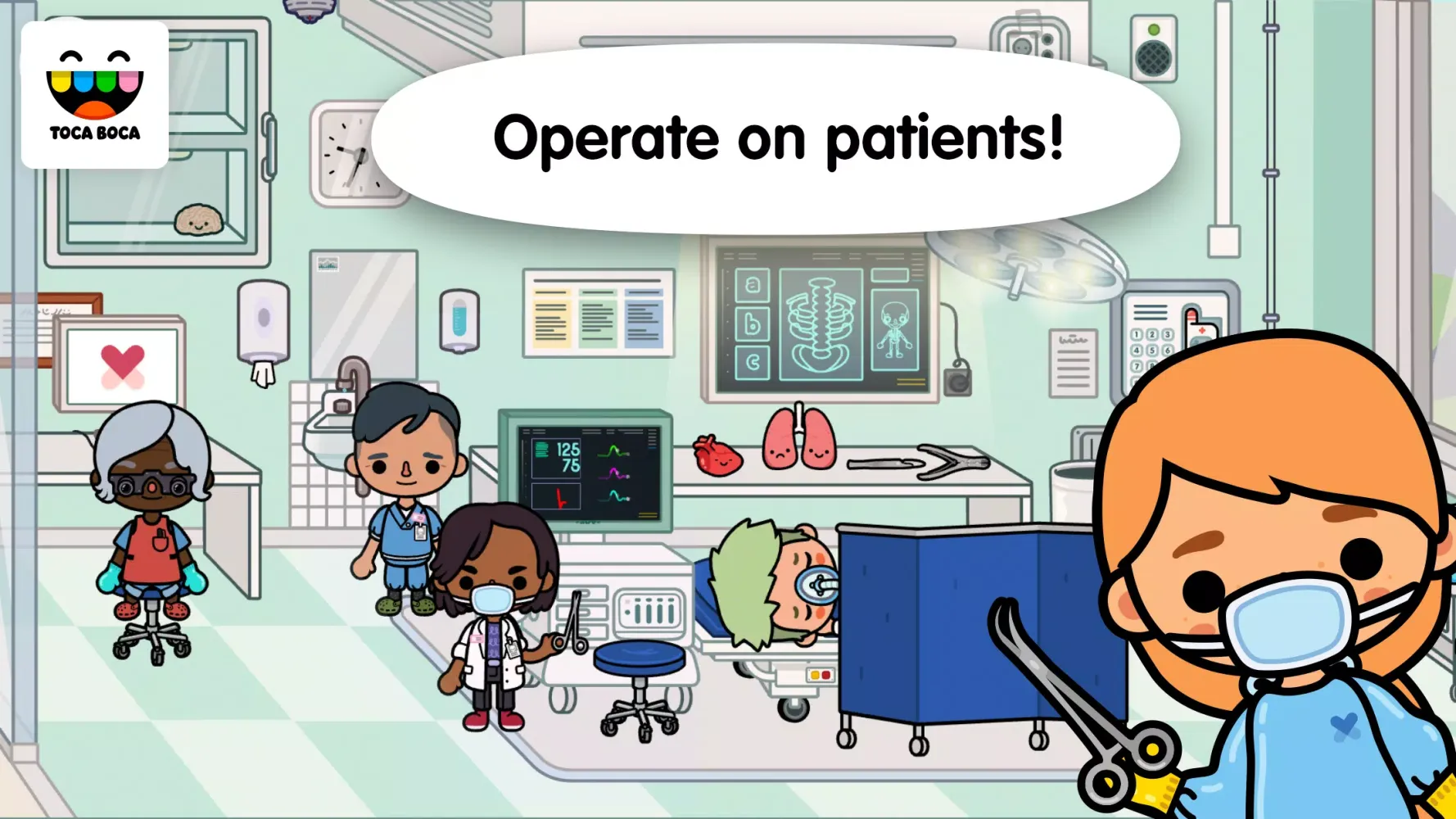 Toca Hospital Screenshots
