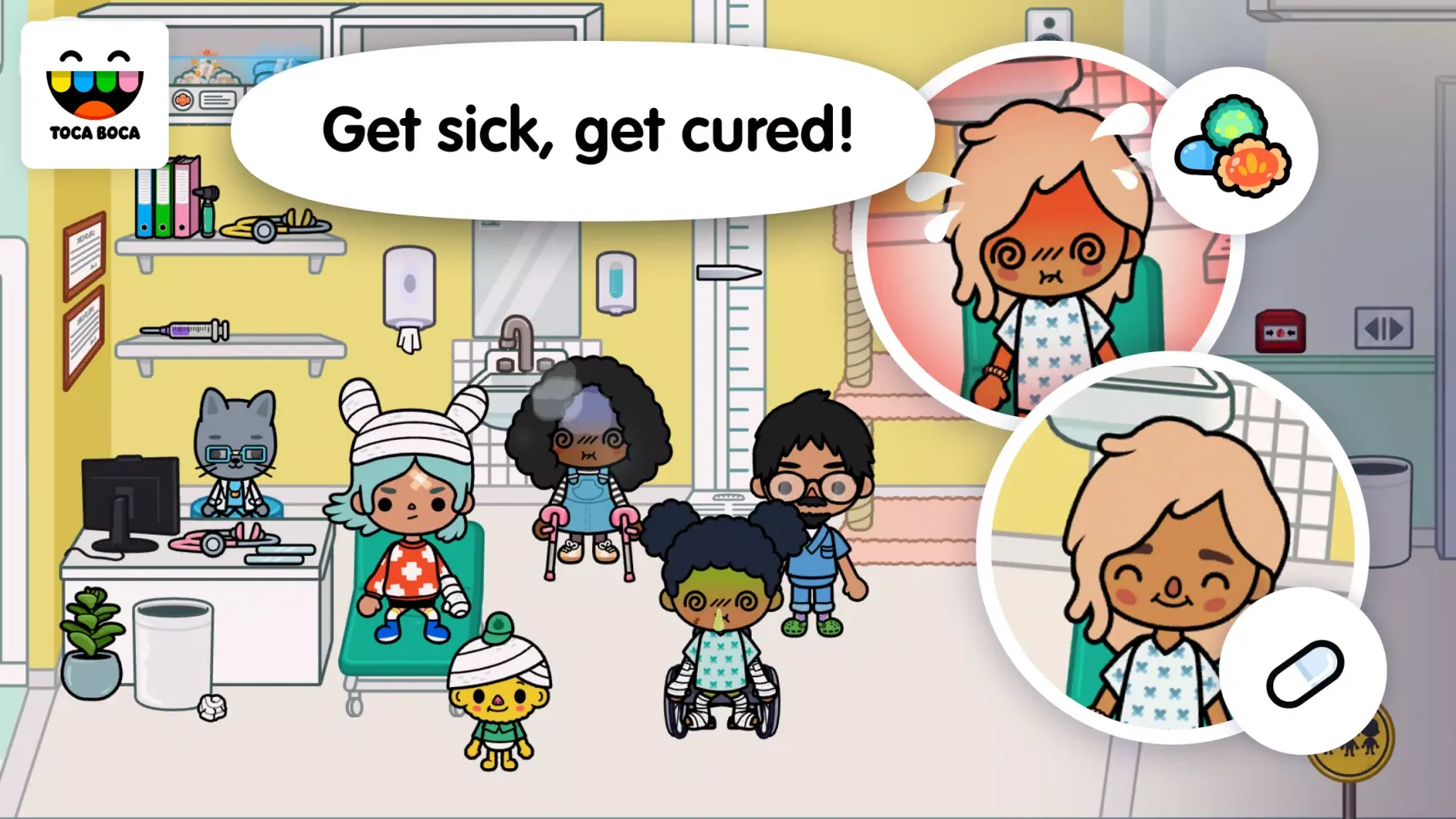 Toca Hospital Screenshots