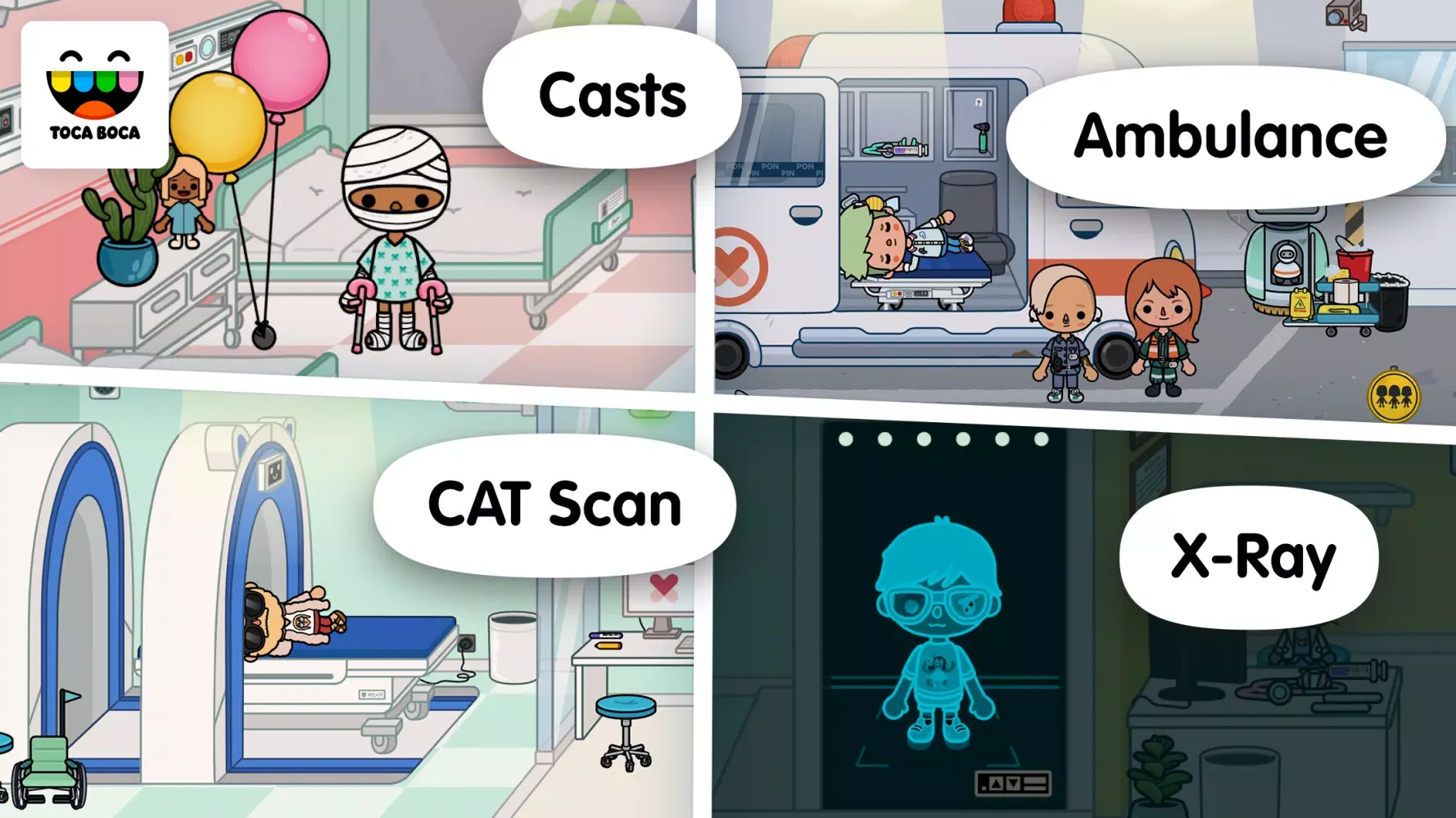 Toca Hospital Screenshots