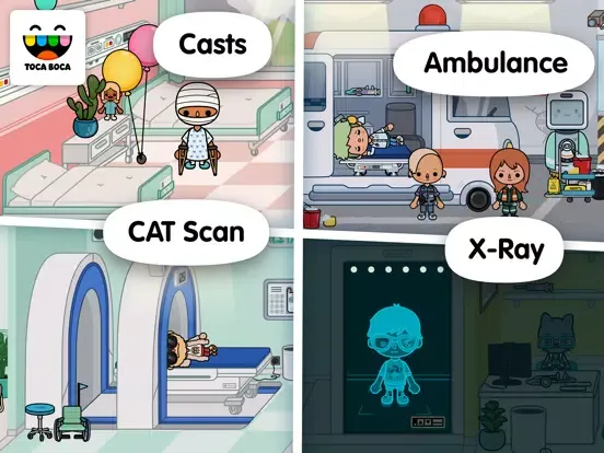 Toca Life: Hospital iPad  স্ক্রিনশট