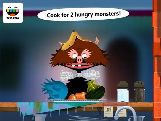 Toca Kitchen Monsters iPad 應用截圖