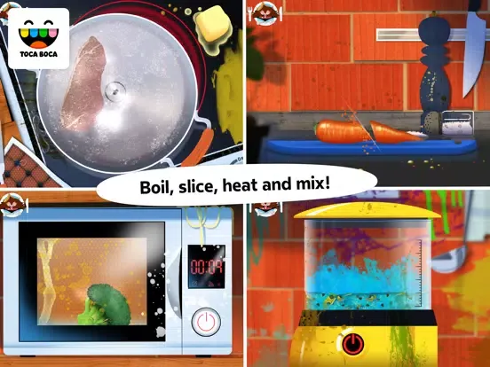 Toca Kitchen Monsters iPad 應用截圖