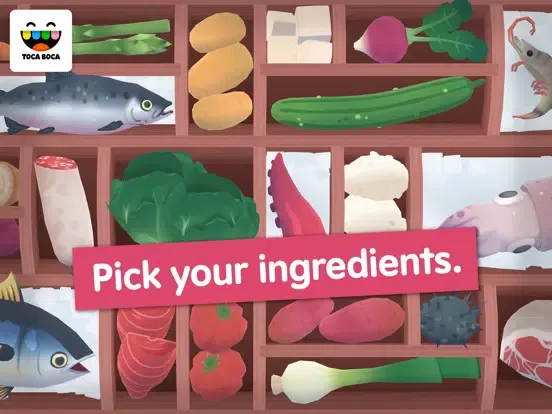 Toca Kitchen Sushi iPad 應用截圖