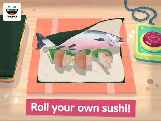 Toca Kitchen Sushi iPad 應用截圖