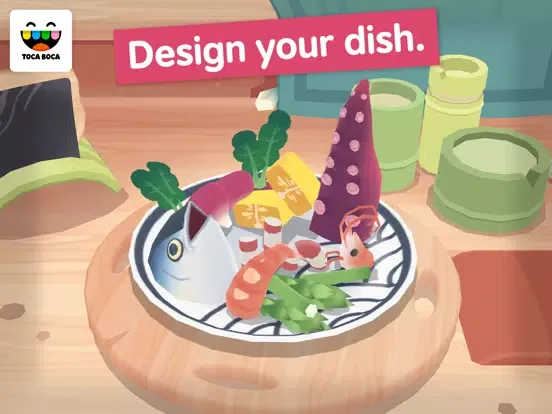 Toca Kitchen Sushi iPad 應用截圖
