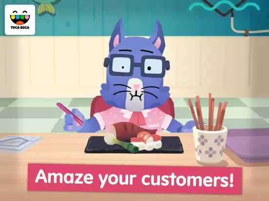 Toca Kitchen Sushi iPad 應用截圖
