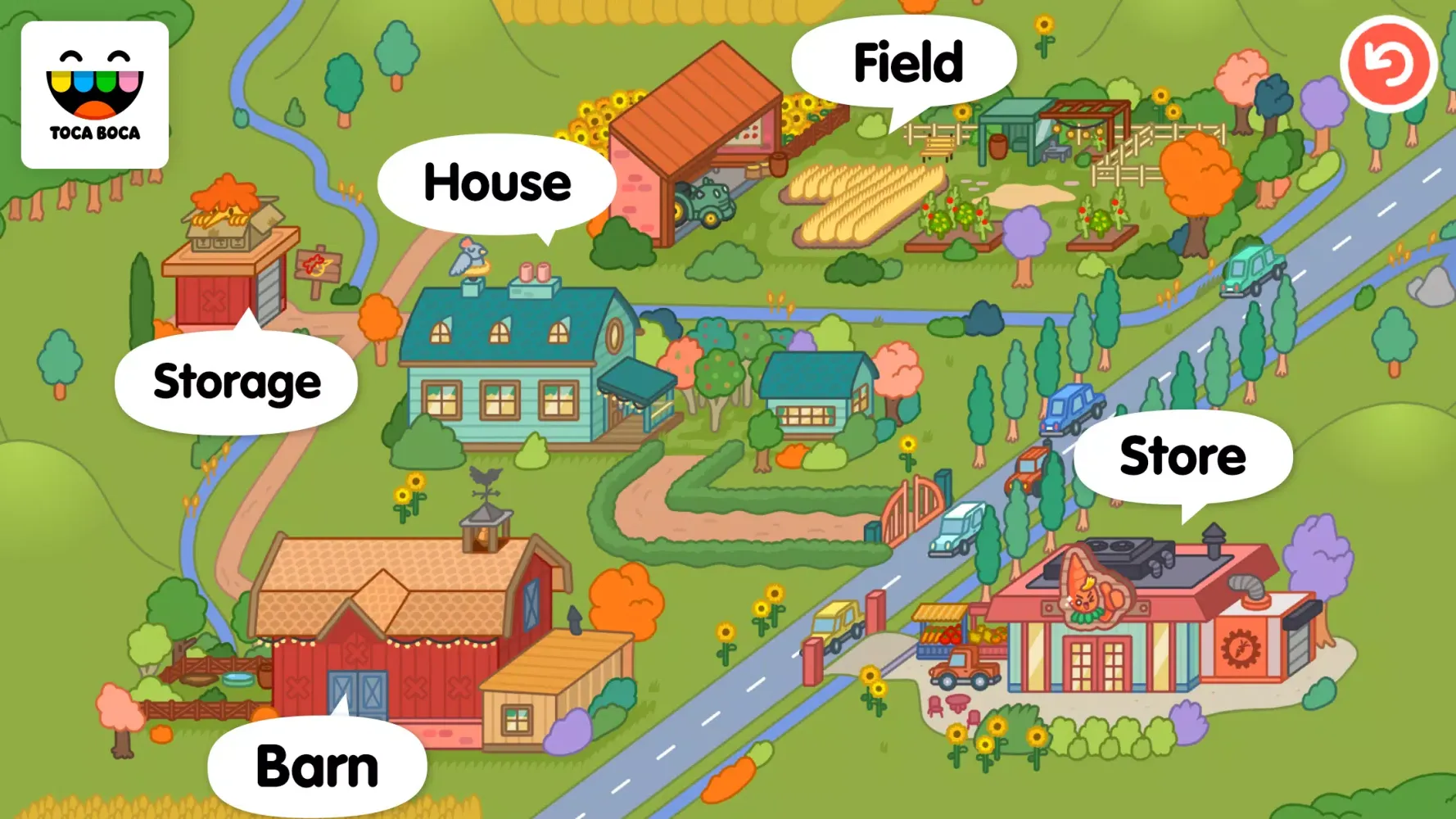 Toca Farm Screenshots