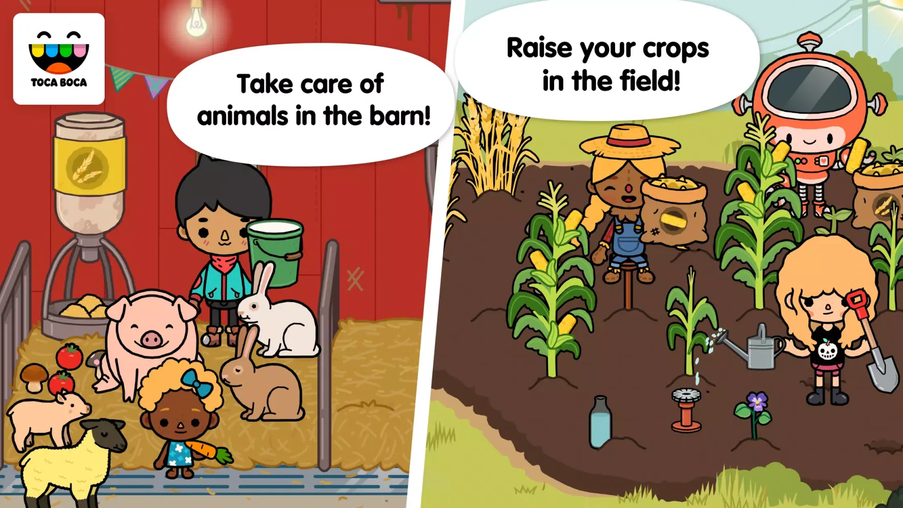 Toca Farm Screenshots