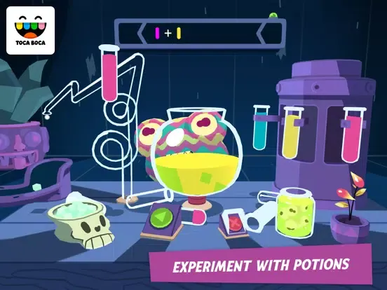 Ảnh chụp màn hình của Toca Mystery House iPad 