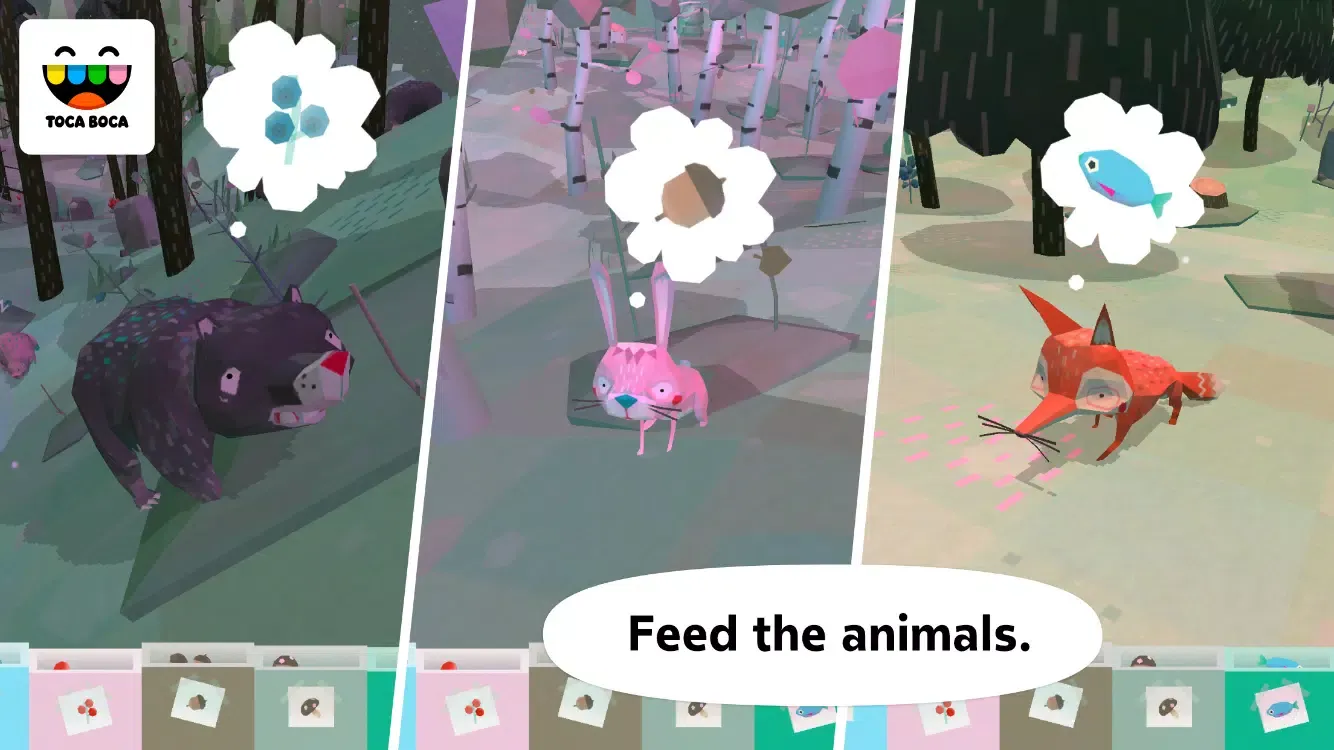 ภาพหน้าจอของ Toca Nature