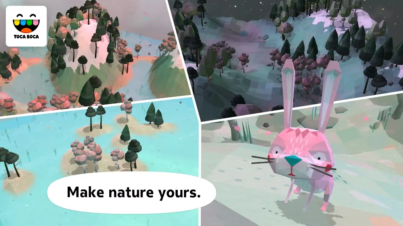 ภาพหน้าจอของ Toca Nature