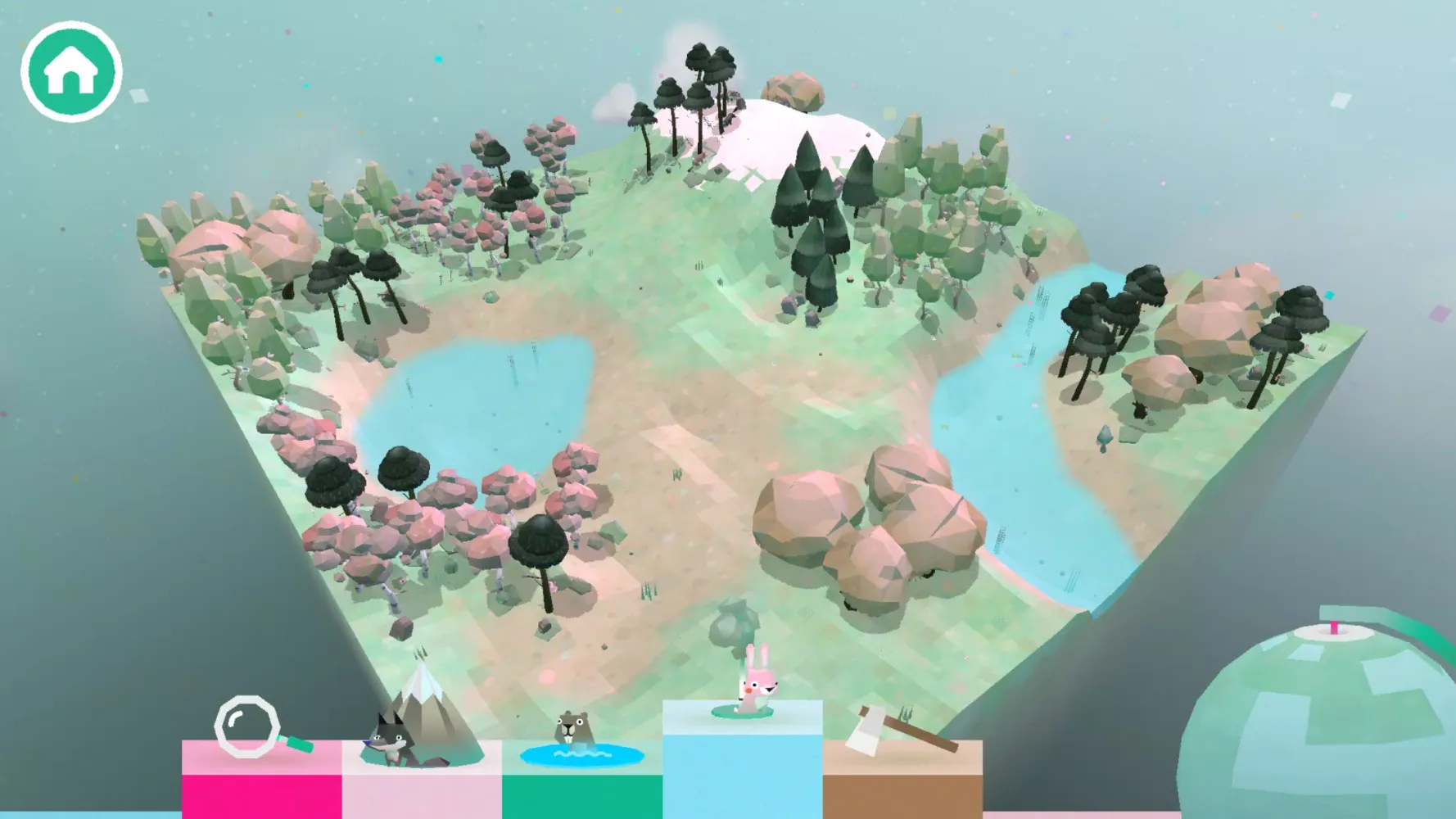 ภาพหน้าจอของ Toca Nature