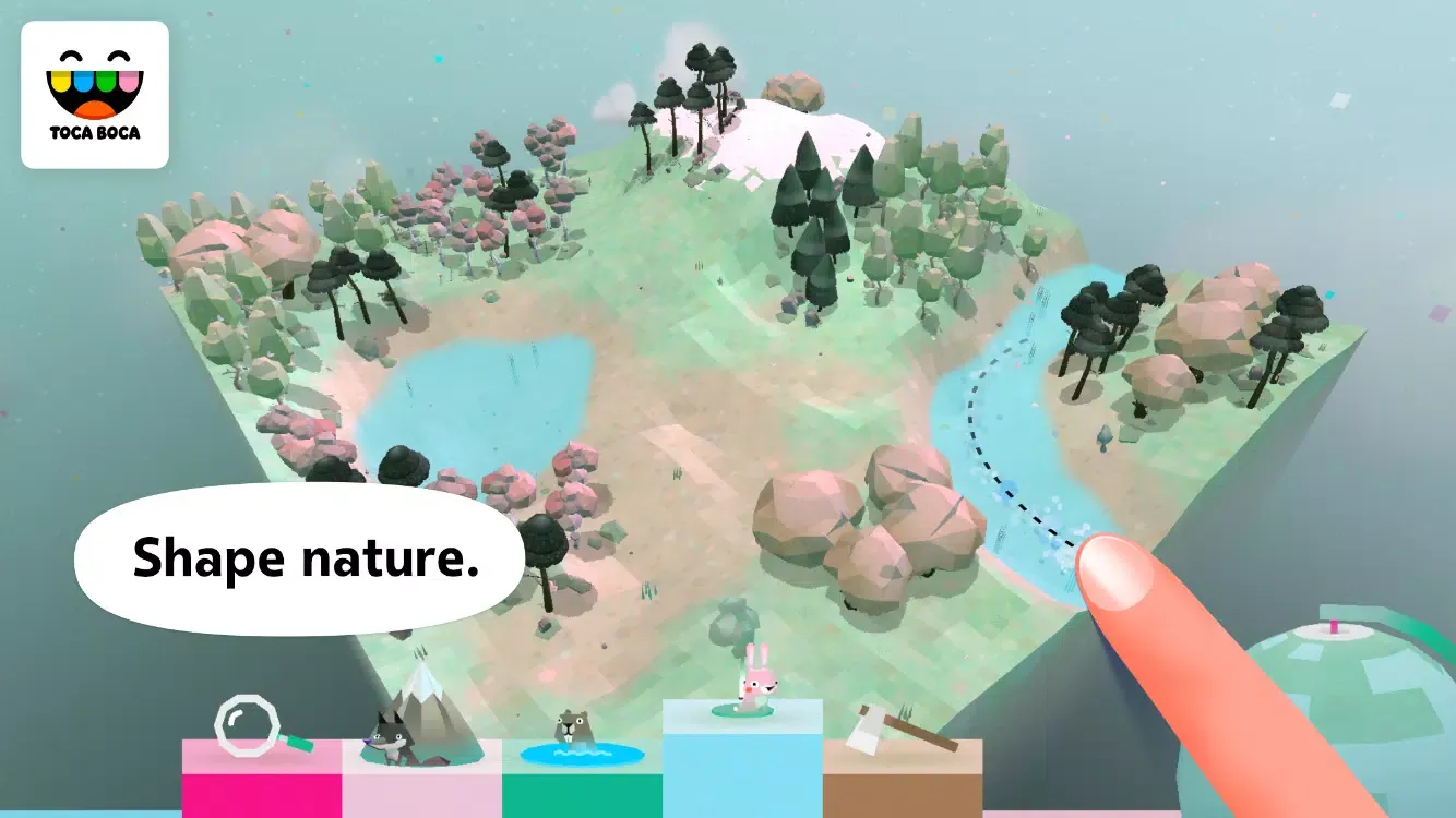 ภาพหน้าจอของ Toca Nature