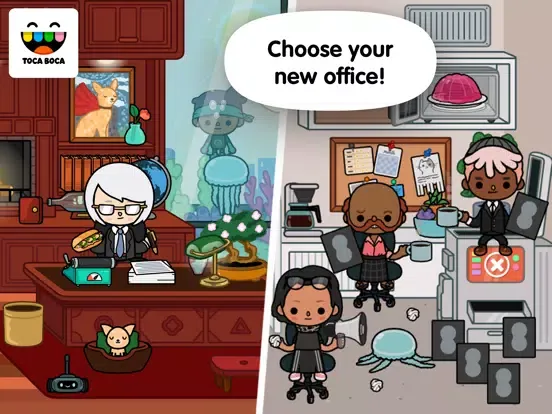 Toca Life: Office iPad  Screenshots