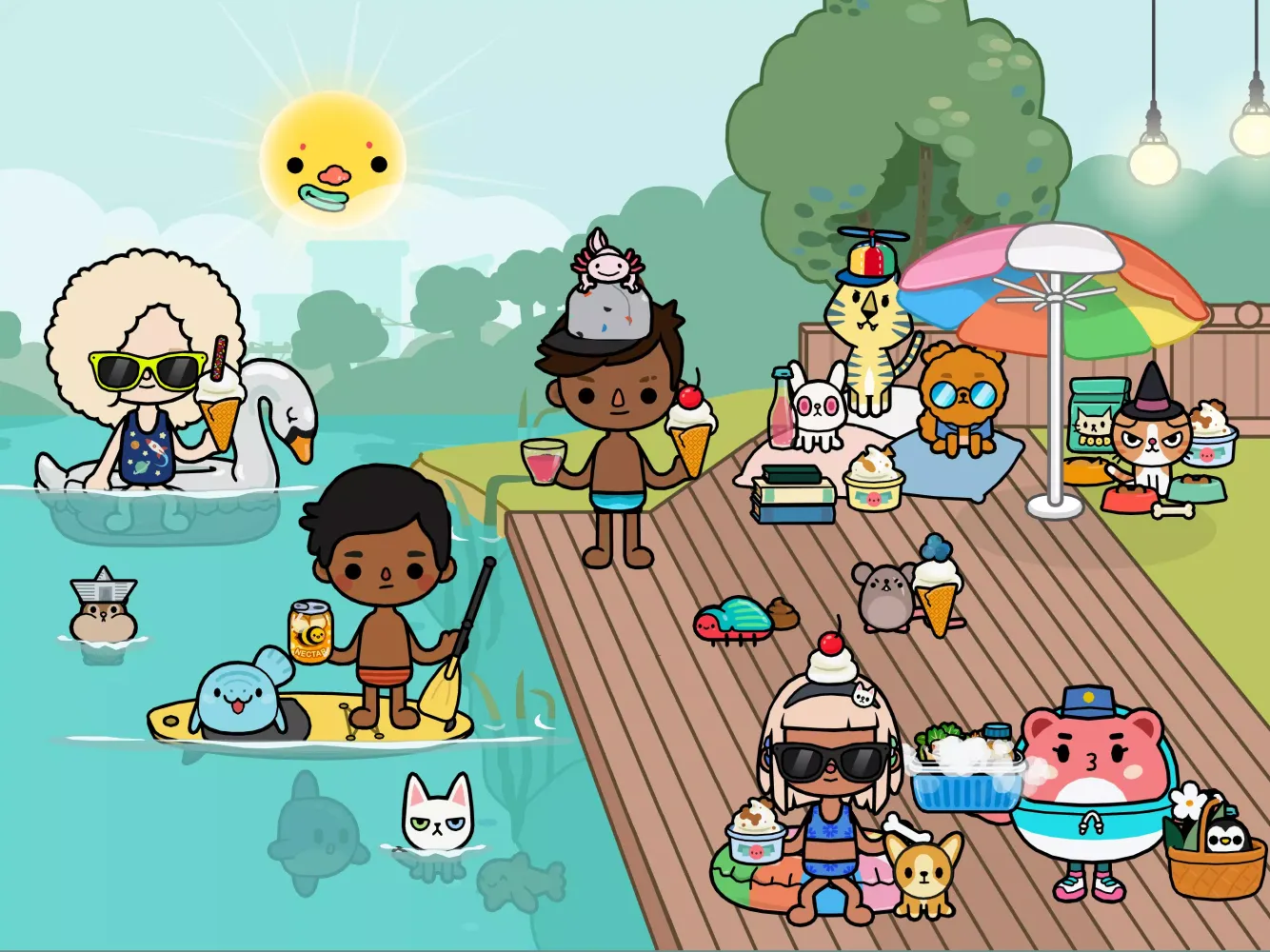 Capturas de tela do Toca Pets
