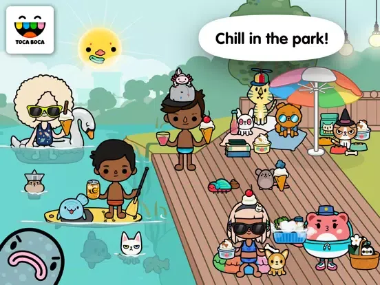 Captures d'écran de Toca Life: Pets iPad 