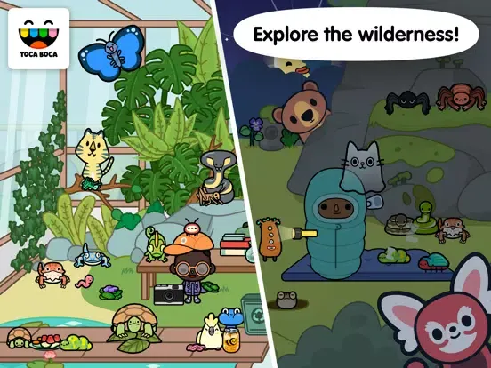 Captures d'écran de Toca Life: Pets iPad 