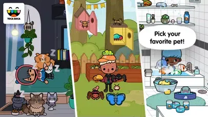 Captures d'écran de Toca Life: Pets