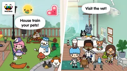 Captures d'écran de Toca Life: Pets