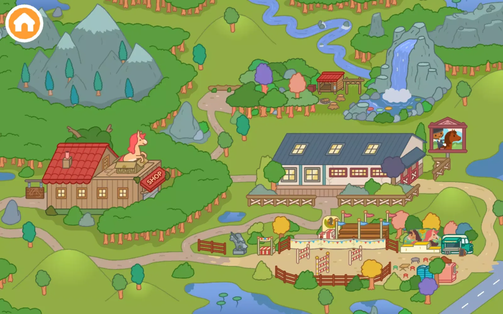 Toca Stable Screenshots