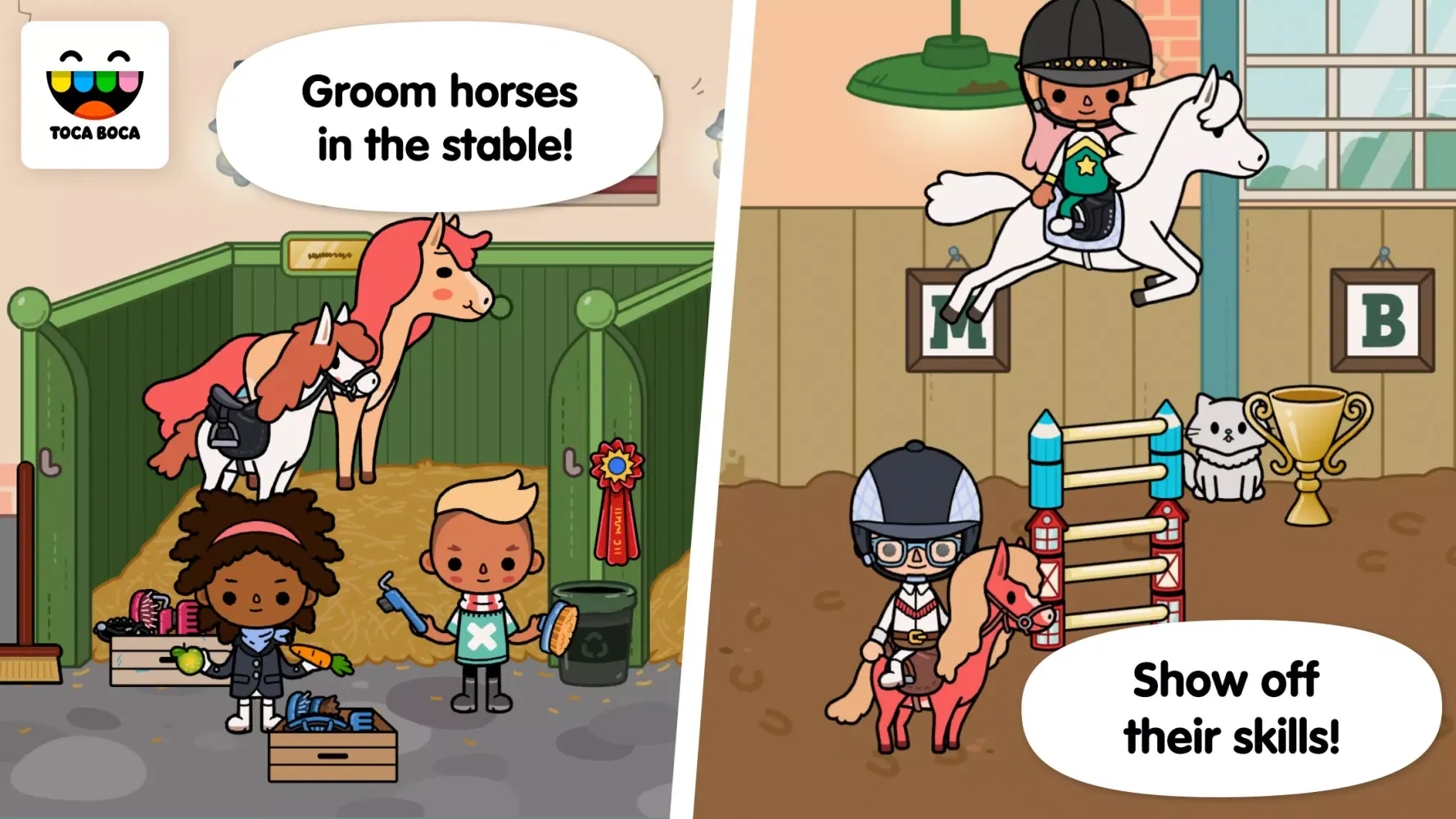 Toca Stable Screenshots