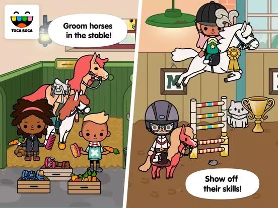 Toca Life: Stable iPad  Screenshots