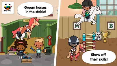 Screenshot di Toca Life: Stable