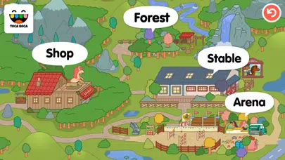 Screenshot di Toca Life: Stable
