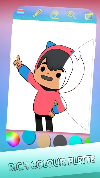 Toca Life Coloring Ekran Görüntüleri
