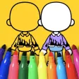 Toca Coloring - Outfit Ideas