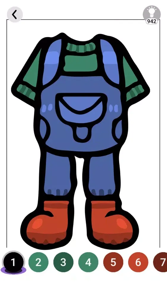 تصاویر Toca Coloring - Outfit Ideas