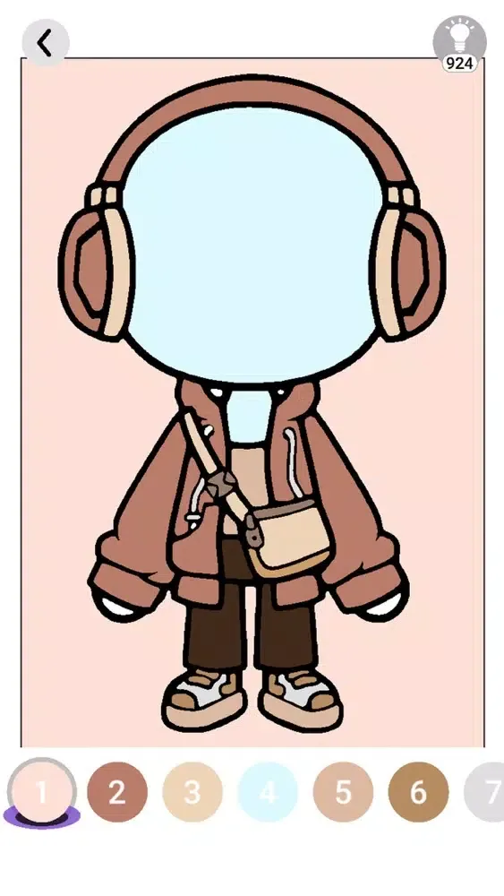 تصاویر Toca Coloring - Outfit Ideas
