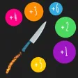 Knife Fall: Precision game