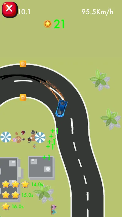 Zrzuty ekranu Gymkhana Watch: Drifting game