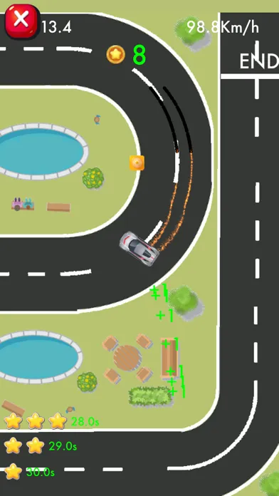 Zrzuty ekranu Gymkhana Watch: Drifting game